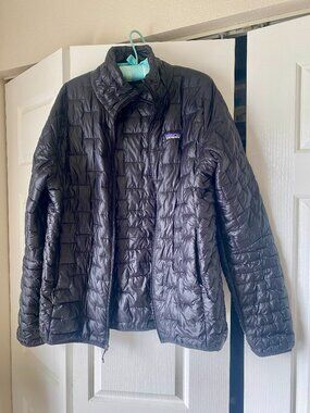 Patagonia Micro Puff Jacket - Black, Womens XL